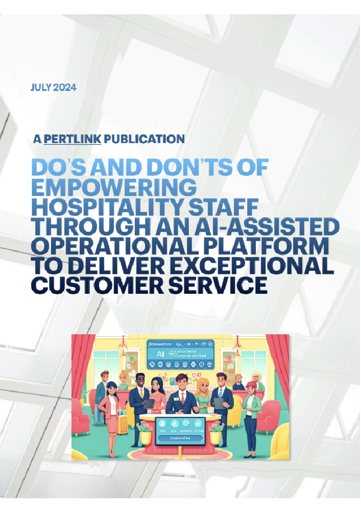 صورة تصف ما يجب فعله وما لا يجب فعله لتمكين موظفي الضيافة