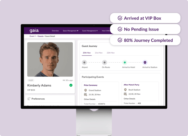 عمليات مبسطة لإدارة فعالة لكبار الشخصيات.